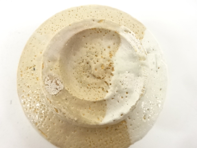  水野鉐一造　御題「春」　茶碗